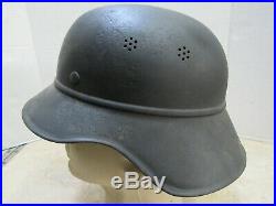Original WW2 German Luftschutz Helmet Shell Gladiator Type Civil Defense RL2 39/