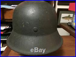 Original WW2 German M42 Helmet Finnish Import Used in Continuation War