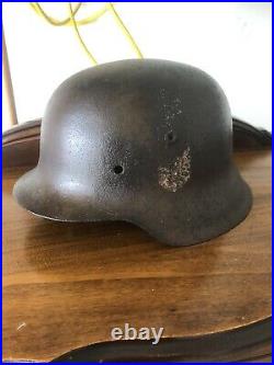 Original WW2 German M42 Helmet Shell Size 66