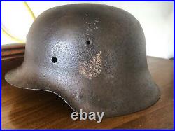 Original WW2 German M42 Helmet Shell Size 66