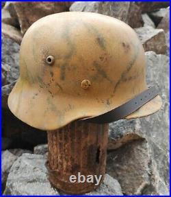 Original WW2 German Military Helmet M35 Stahlhelm WW2