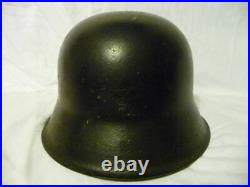 Original WW2 M42 German Steel Combat Helmet WWII