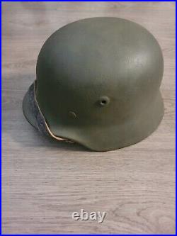 Original WW2 WWII German M40 Helmet