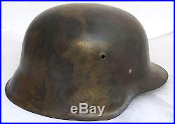 Original WW2 WWII German Military M40 Camo Helmet wehrmacht army