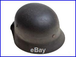 Original WW2 german M40 Q64 helmet casque, stahlhelm, elmetto