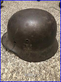 Original WW2 german M40 helmet shell