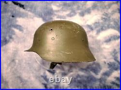 Original WWII German Helmet- M-42 WW2 NO RESERVE