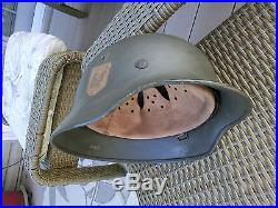 Original WWII WW2 Elite German helmet M40 66/59