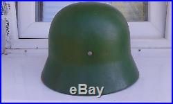Original WWII WW2 German Army Relic M42 Combat Steel Helmet