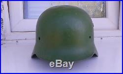 Original WWII WW2 German Army Relic M42 Combat Steel Helmet