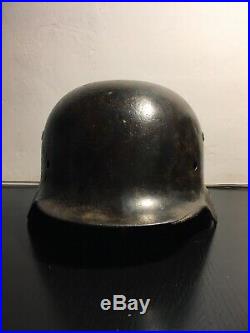 Original WWII WW2 German Helmet M42 Stahlhelm
