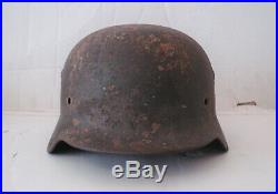 Original Ww2 M35 German Helmet Wwii M1935 Sd Et66