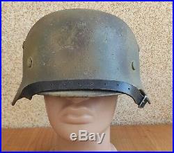 Original nice german helmet M35 size ET66 have a number WW2