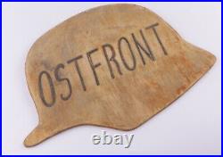 Ostfront GERMAN Helmet WWII ww2 WW1 wwI GERMANY Stahlhelm Trench ART Jewelry MIL