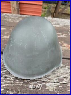 Post WW2 M56 East German DDR NVA Steel Combat Helmet