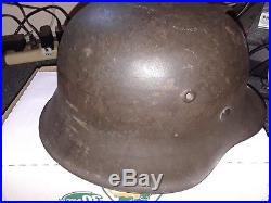 Preownd Ww2 German Helmets. With Liner. Vguc