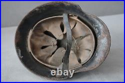 RARE WW2 German Helmet M34 Original Paint Military WWII Balkan Found