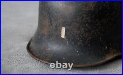 RARE WW2 German Helmet M34 Original Paint Military WWII Balkan Found