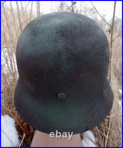 Rare German helmet M35 WW2 Combat helmet M 35 WWII very rare size 60