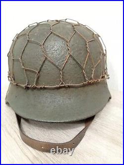 Rare Helmet M35 German Helmet M35 WW2 Combat helmet M 35 WWII rare size 68