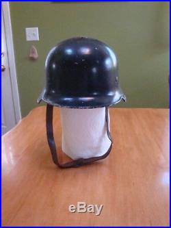 Rare WW2 German Civilian Police /Soldier Helmet