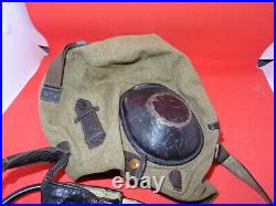 Rare WW2 German Luftwaffe LKpS101 Summer Flying Helmet Size 60
