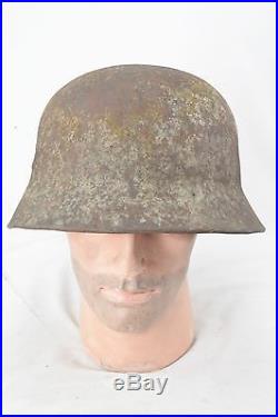 Rare Ww2 German Helmet Shell - Size 70