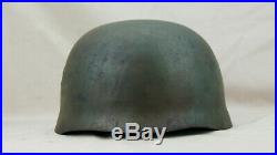 Rare Ww2 German Paratrooper Helmet Big Size, Maker Marked