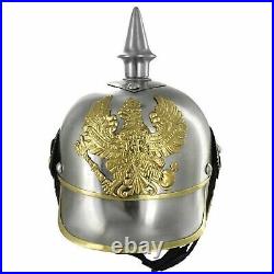 SCA German Armor Prussian Pickle Haube Helmet WWI/WW2 Collectible Militaria