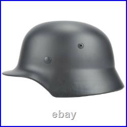 Steel Helmet WW2 German Elite WH Army M35 M1935 Stahlhelm Retro Greatful Gray