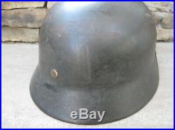 Untouched Original Ww2 M40 German Helmet