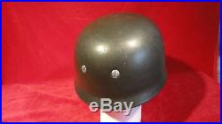 Very Rare Ww2 German Paratrooper(fallschirmjager) Helmet With Liner-chin Strap