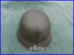 Vintage German M42 Military WW2 Helmet