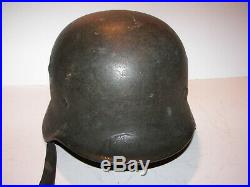 Vintage Original Untouched german helmet aluminum liner WW2 army SEE PIC