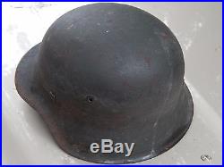 Vintage WW2 German DP2 57 Military Helmet