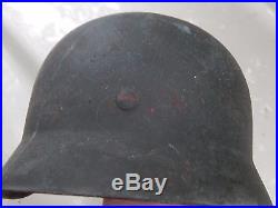Vintage WW2 German DP2 57 Military Helmet