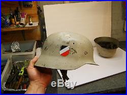 Vintage WW 11 WW 2 era German Helmet/European. NICE