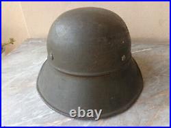 Vtg Very Rare Wwii Ww2 German Luftschutz M-44 Gladiator Helmet, Anti Air Defense