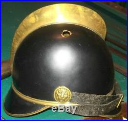 WW1 German Bavarian Fire brigade helmet, Brought back from WW2