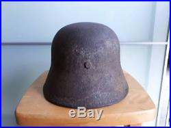 WW1 German Helmet M18 1918 model Found at WW2 battlefield