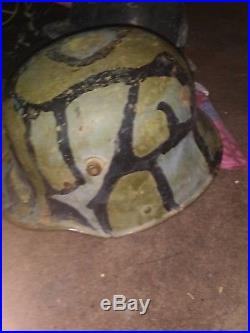 WW1 German WW2 Rare shell helmet