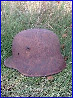 WW1 WW2 German / Austrian 1916 M16 Stahlhelm Helmet Original 100%