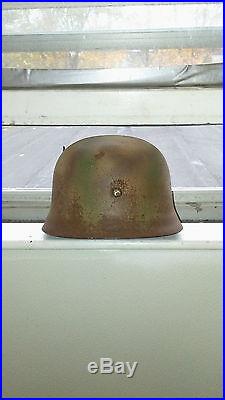 Ww2 German Camo Military Helmet