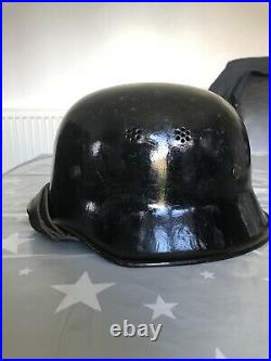 WW2 GERMAN M40 Polizei Helmet