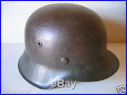 Ww2 German M. 42 Helmet, Single Decal Wh / Heer, With Inner Circle