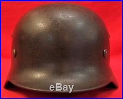 Ww2 German Uniform Combat Steel Helmet With Liner Named Model 1935