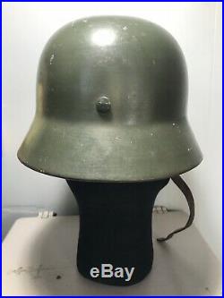 WW2 German Army Helmet M35 DD With Liner