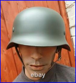 WW2 German Army M40 Steel Helmet Stalhelm NEW REPRODUCTION 57/58cm Airsoft