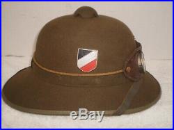 WW2 German DAK Afrika pith helmet, 1942, size 56, orig
