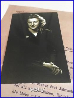 WW2 German Eva Braun obersalzberg Berghof Knife bruckmann Hitler Helmet elmetto